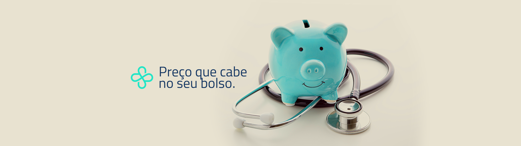 Banner informativo sobre preços acessíveis e condições de pagamento da clínica.